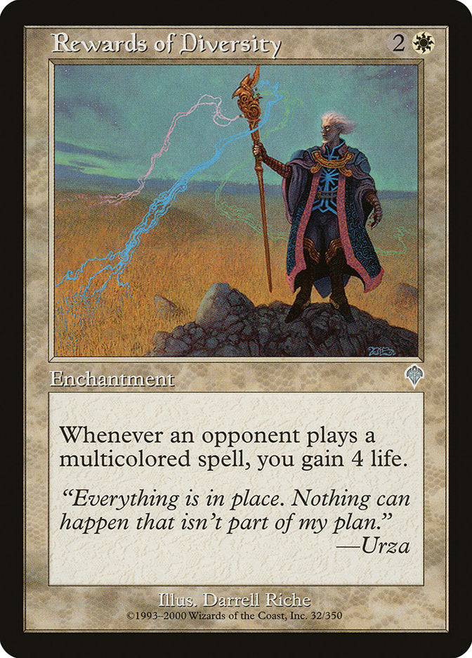 Rewards of Diversity [Invasion] [Foil]