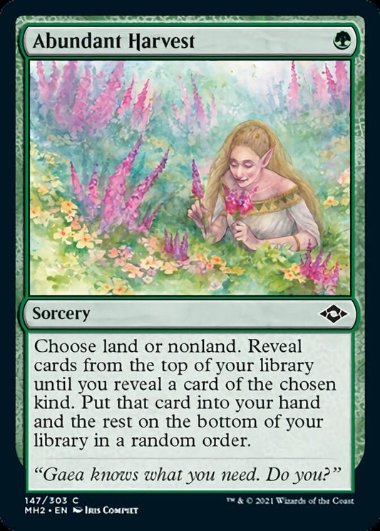 Abundant Harvest [Modern Horizons 2] [Foil]