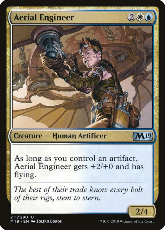 Aerial Engineer [Core Set 2019] [Foil]