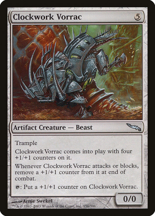 Clockwork Vorrac [Mirrodin] [Foil]