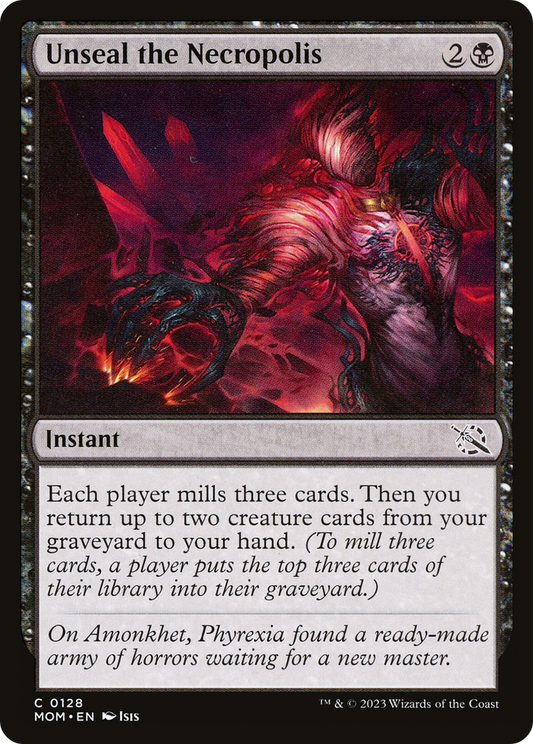 Unseal the Necropolis [March of the Machine] [Foil]