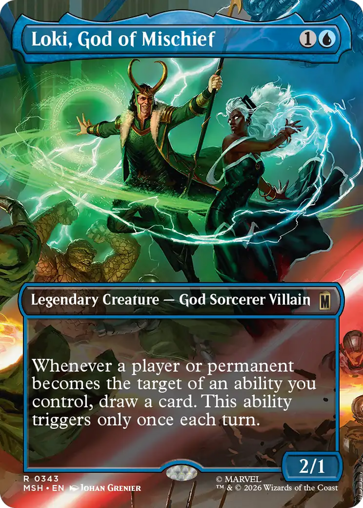 Loki, God of Mischief (Borderless) [Marvel Super Heroes]