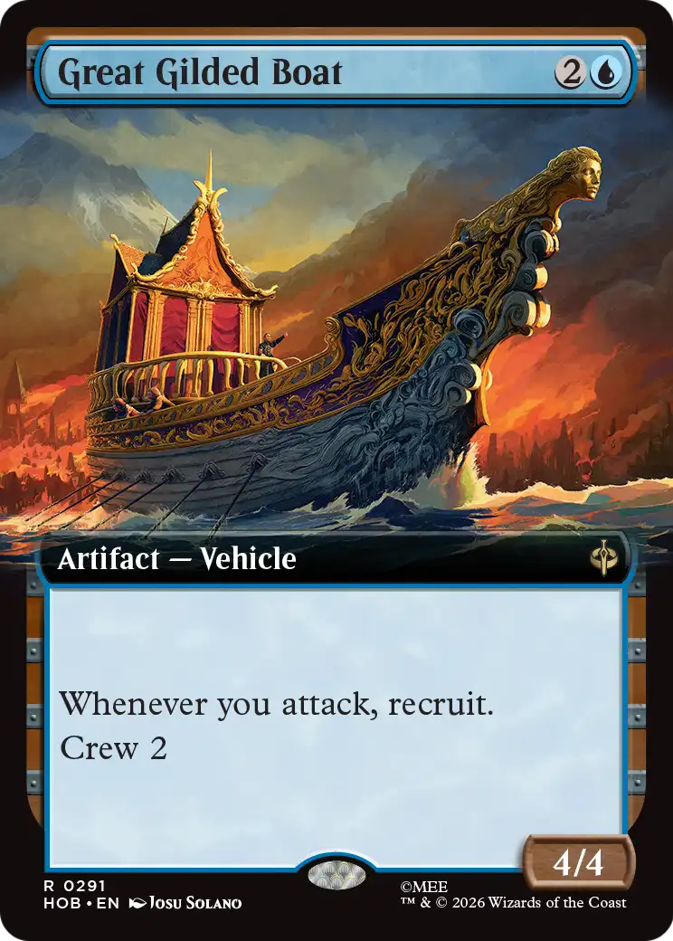Great Gilded Boat (Extended Art) [The Hobbit]