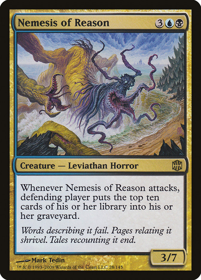 Nemesis of Reason [Alara Reborn] [Foil]
