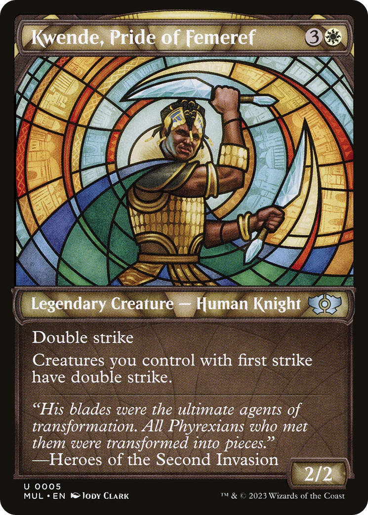 Kwende, Pride of Femeref [Multiverse Legends] [Foil]