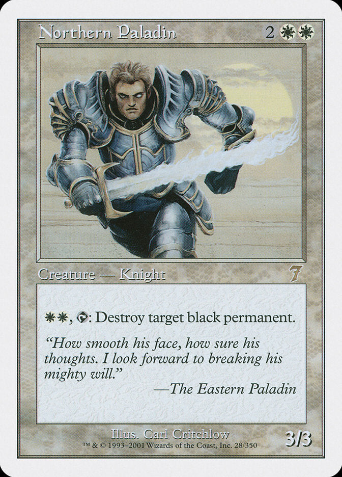 Northern Paladin [Seventh Edition] [Foil]