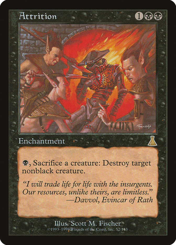 Attrition [Urza's Destiny] [Foil]