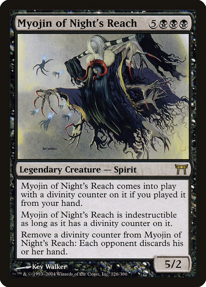 Myojin of Night's Reach [Champions of Kamigawa] [Foil]