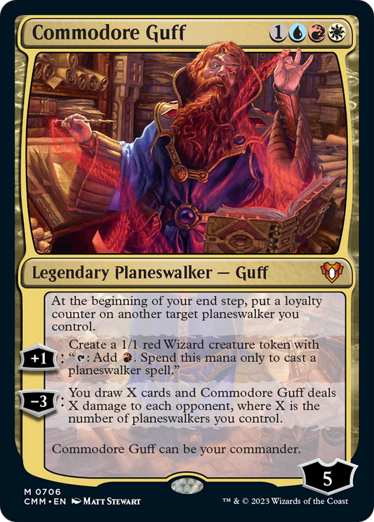 Commodore Guff [Commander Masters] [Foil]
