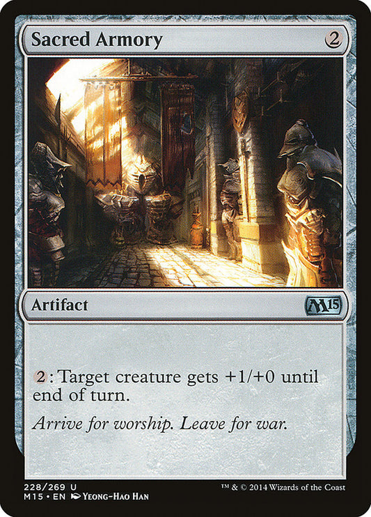 Sacred Armory [Core Set 2015] [Foil]