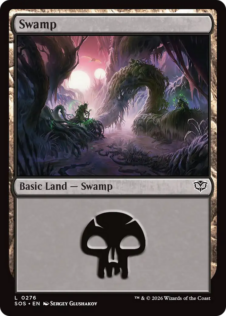 Swamp (0276) [Secrets of Strixhaven] [Foil]