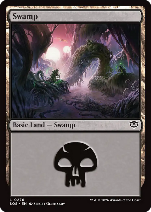 Swamp (0276) [Secrets of Strixhaven] [Foil]