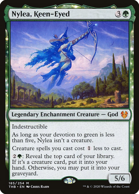 Nylea, Keen-Eyed [Theros Beyond Death] [Foil]