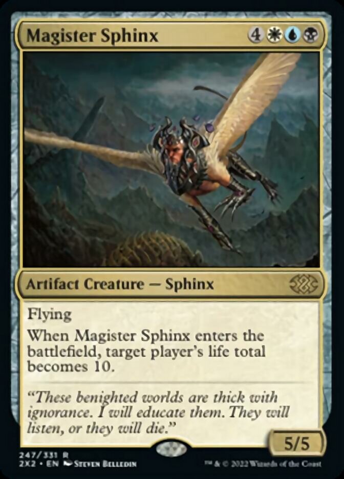 Magister Sphinx [Double Masters 2022] [Foil]