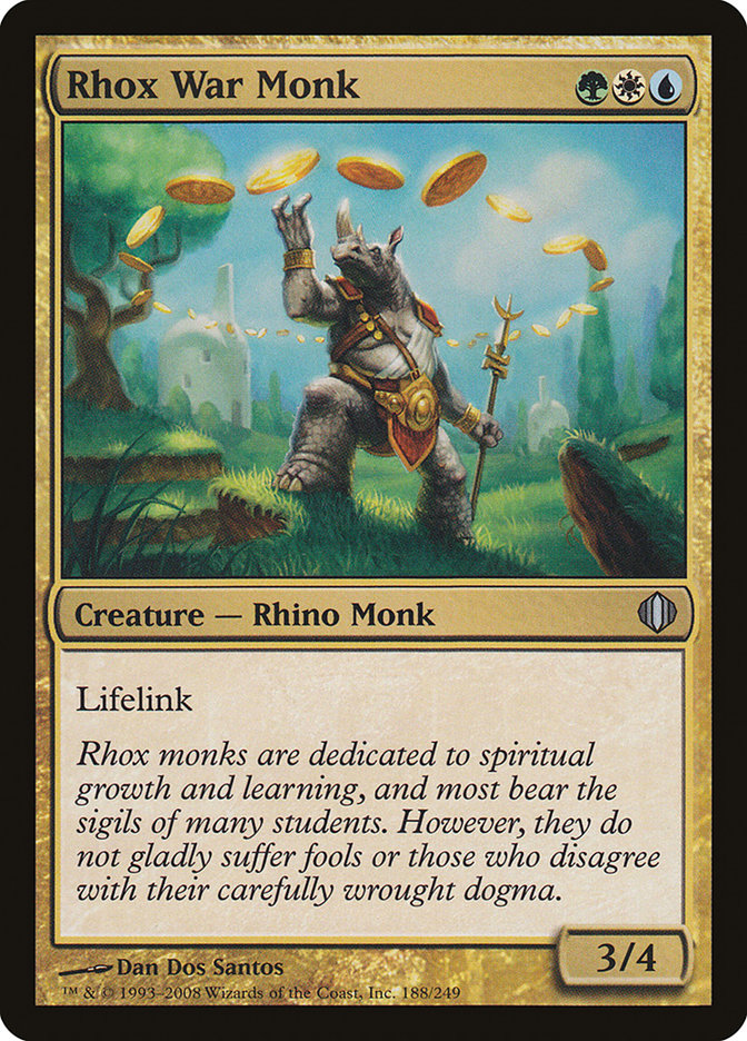 Rhox War Monk [Shards of Alara] [Foil]