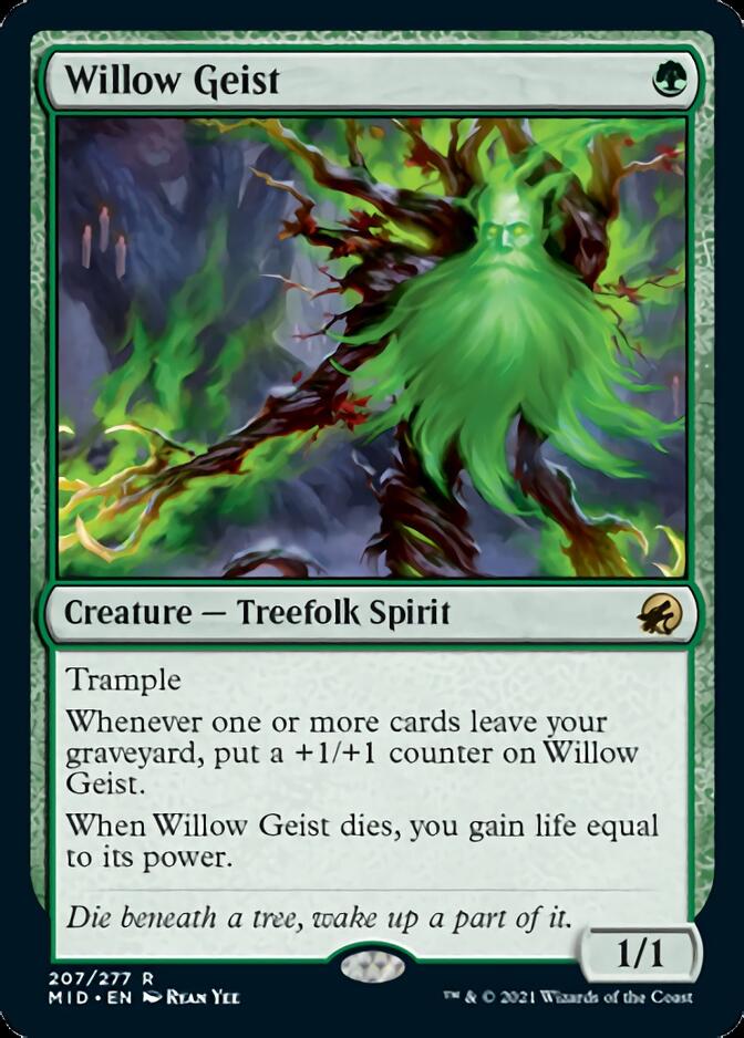 Willow Geist [Innistrad: Midnight Hunt] [Foil]