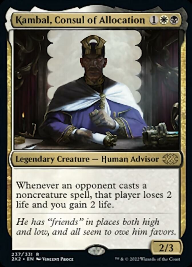 Kambal, Consul of Allocation [Double Masters 2022] [Foil]