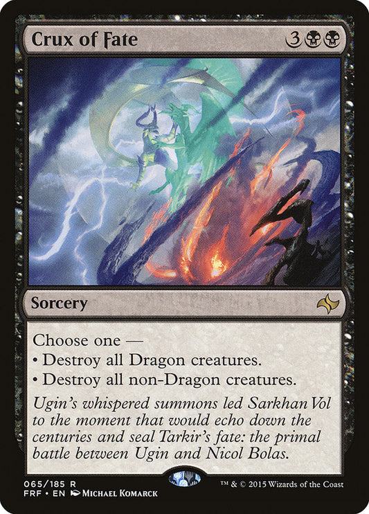 Crux of Fate [Fate Reforged] [Foil]