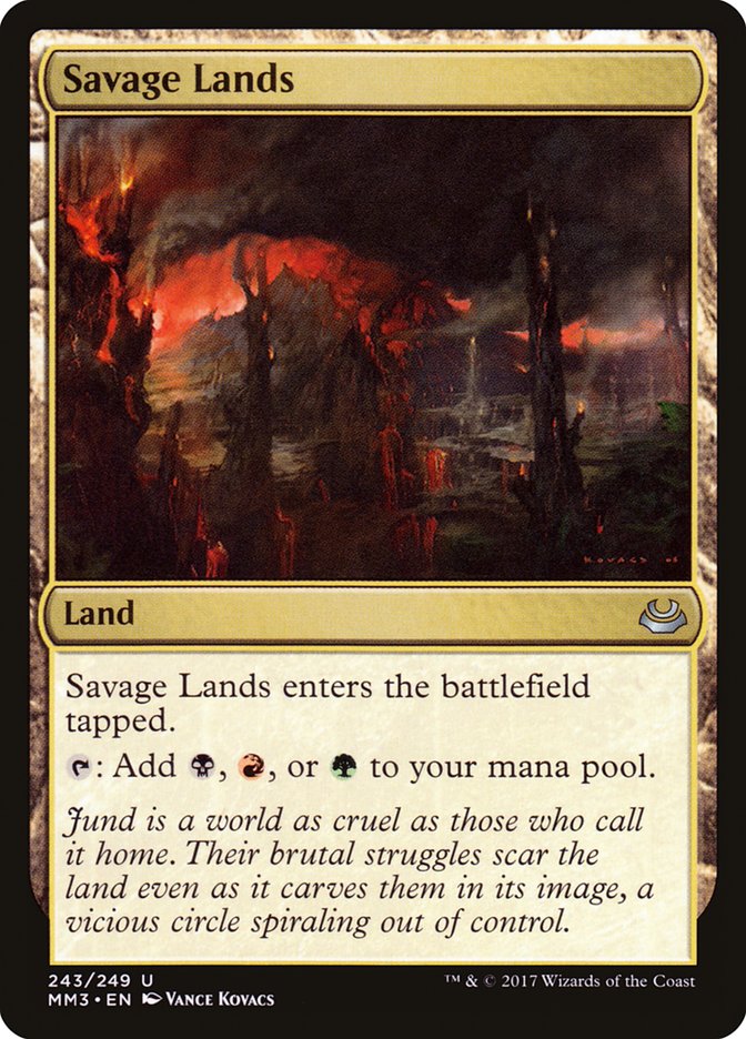 Savage Lands [Modern Masters 2017] [Foil]