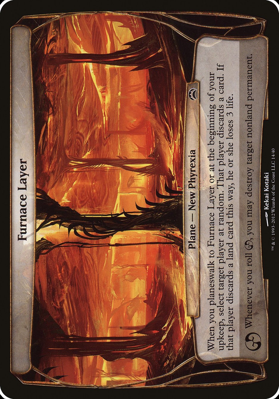 Furnace Layer (Planes) [Planechase 2012 Planes] [Foil]