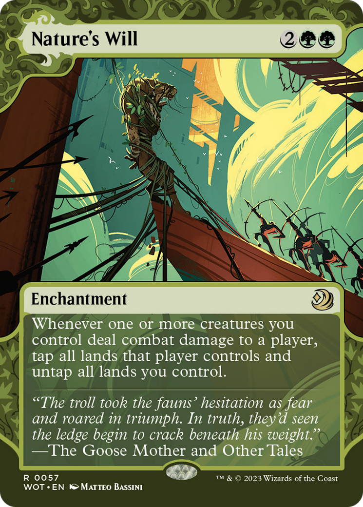 Nature's Will [Wilds of Eldraine: Enchanting Tales] [Foil]