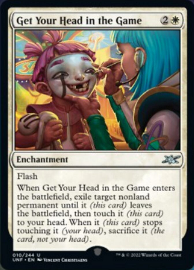 Get Your Head in the Game [Unfinity] [Foil]