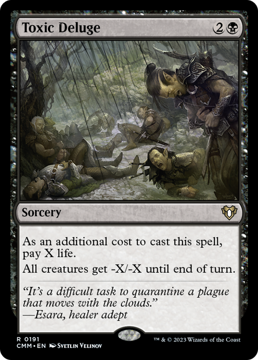 Toxic Deluge [Commander Masters] [Foil]