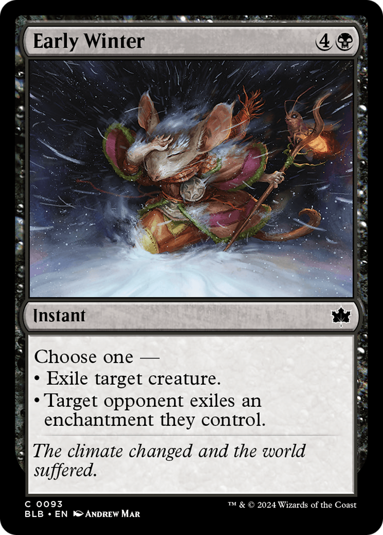 Early Winter [Bloomburrow] [Foil]