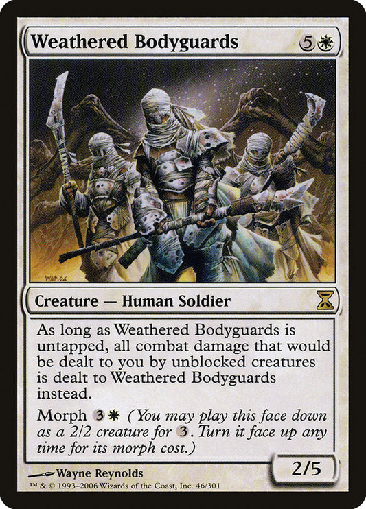 Weathered Bodyguards [Time Spiral] [Foil]