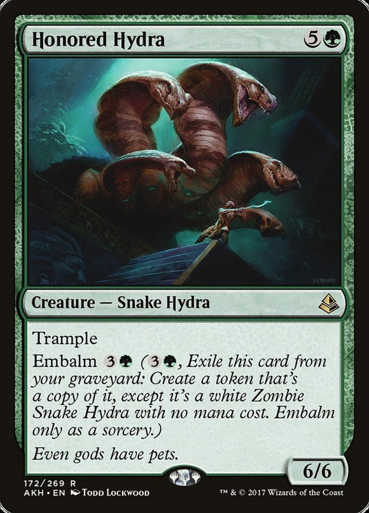 Honored Hydra [Amonkhet] [Foil]