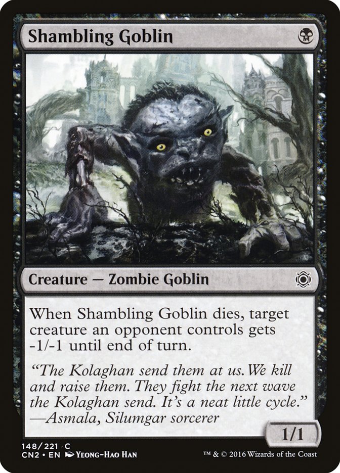 Shambling Goblin [Conspiracy: Take the Crown] [Foil]