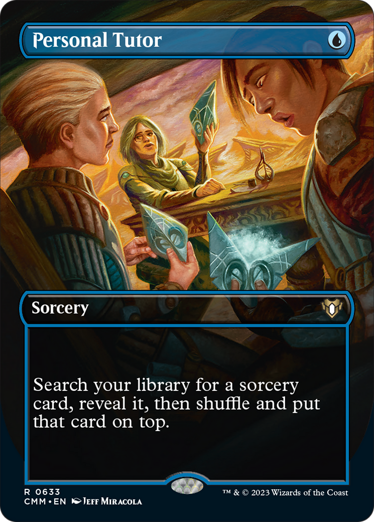 Personal Tutor (Borderless) [Commander Masters] [Foil]