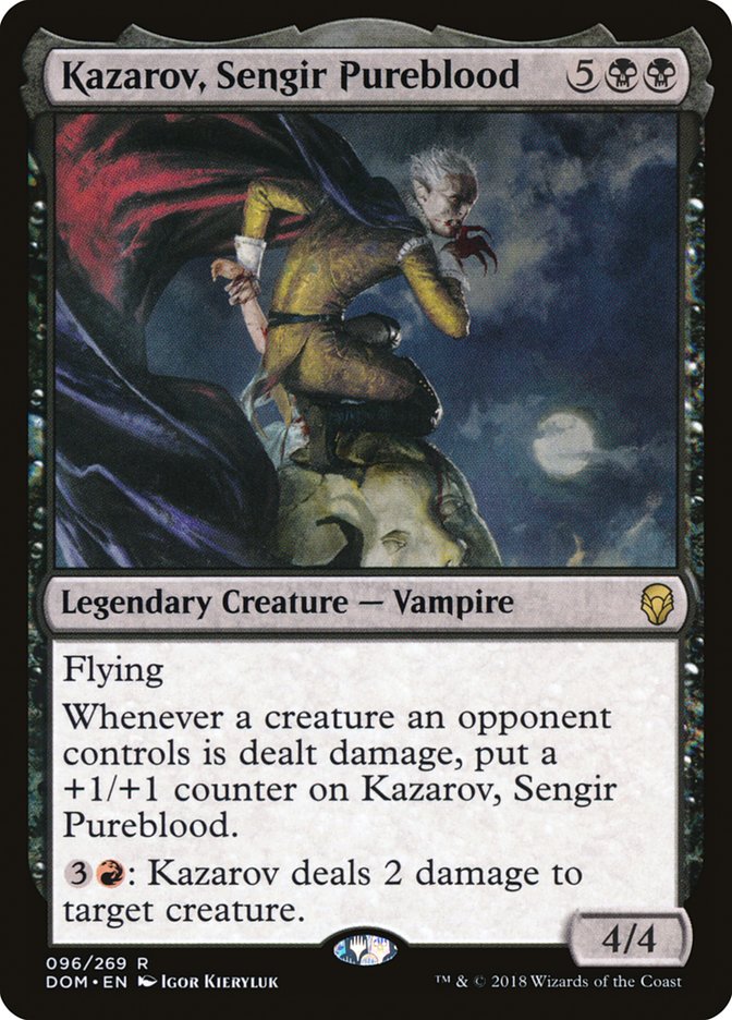 Kazarov, Sengir Pureblood [Dominaria] [Foil]