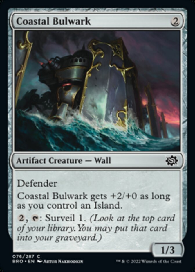 Coastal Bulwark [The Brothers' War] [Foil]