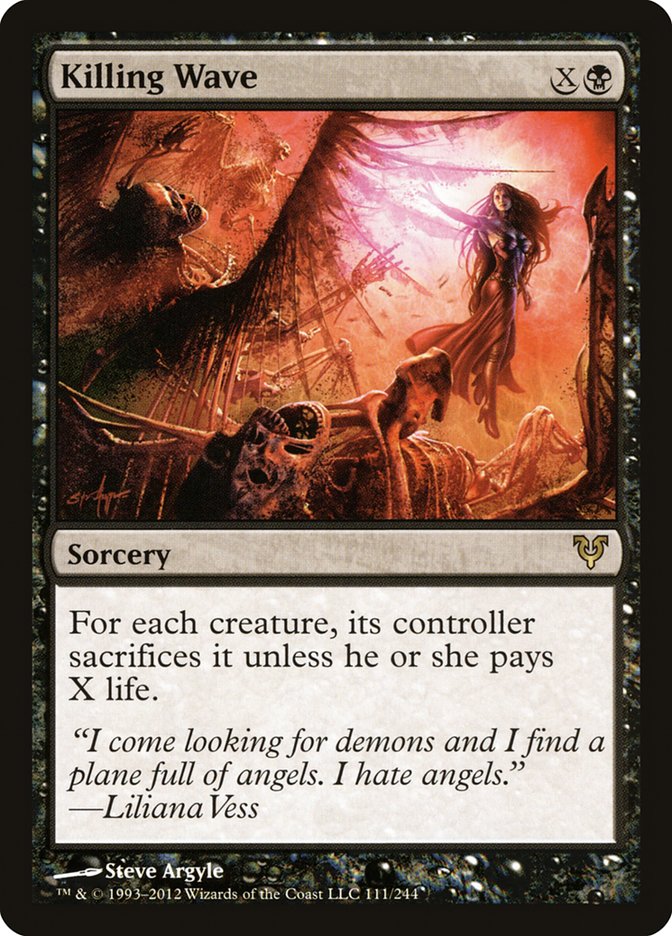 Killing Wave [Avacyn Restored] [Foil]
