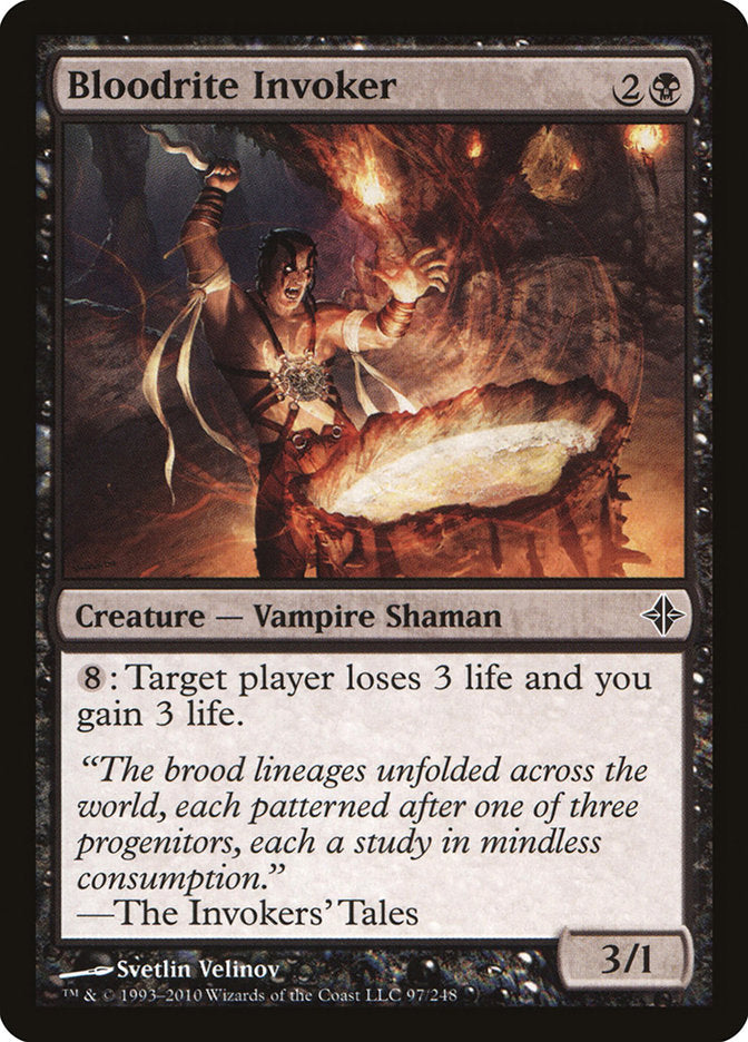 Bloodrite Invoker [Rise of the Eldrazi] [Foil]