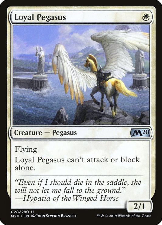 Loyal Pegasus [Core Set 2020] [Foil]