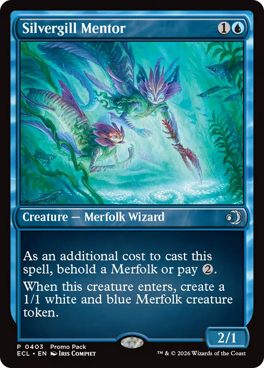 Silvergill Mentor [Lorwyn Eclipsed] [Foil]