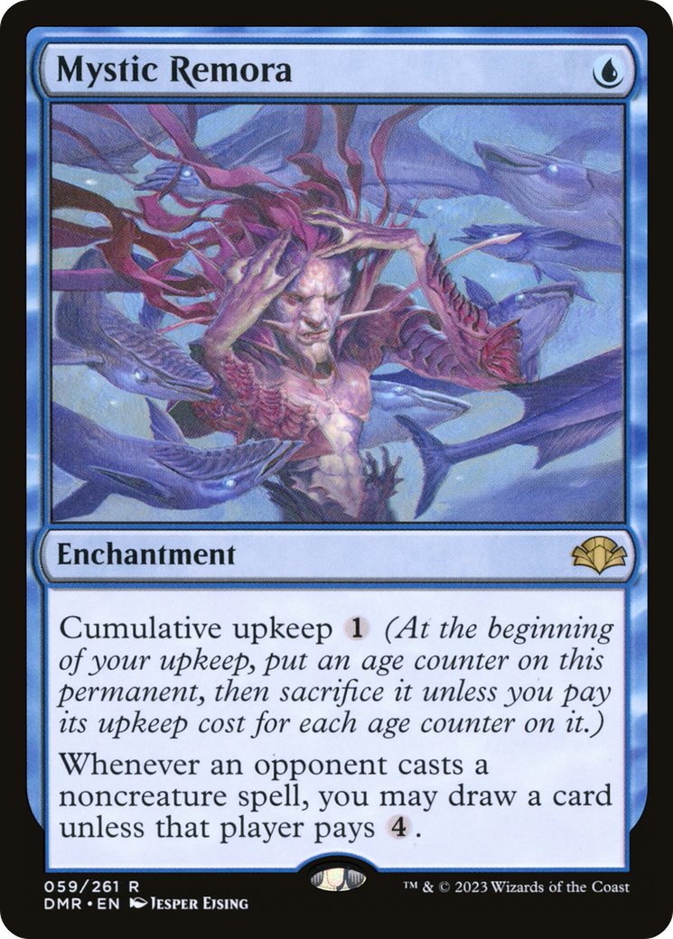 Mystic Remora [Dominaria Remastered] [Foil]