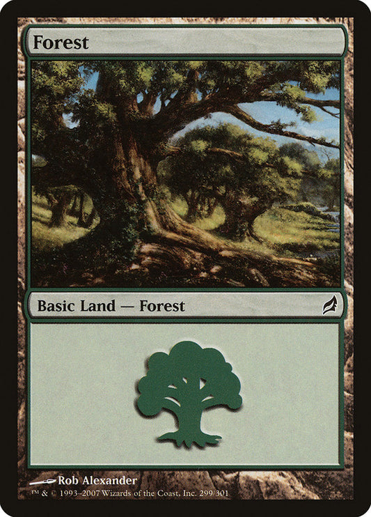 Forest (299) [Lorwyn] [Foil]
