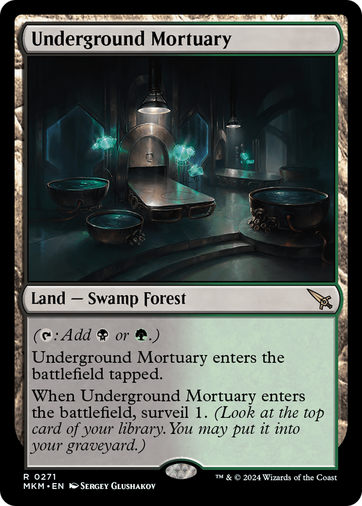 Underground Mortuary [Murders at Karlov Manor] [Foil]