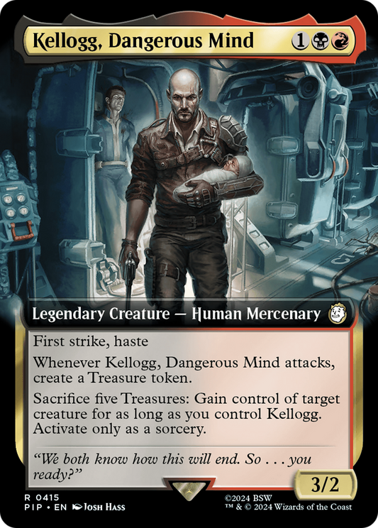 Kellogg, Dangerous Mind (Extended Art) [Fallout] [Foil]