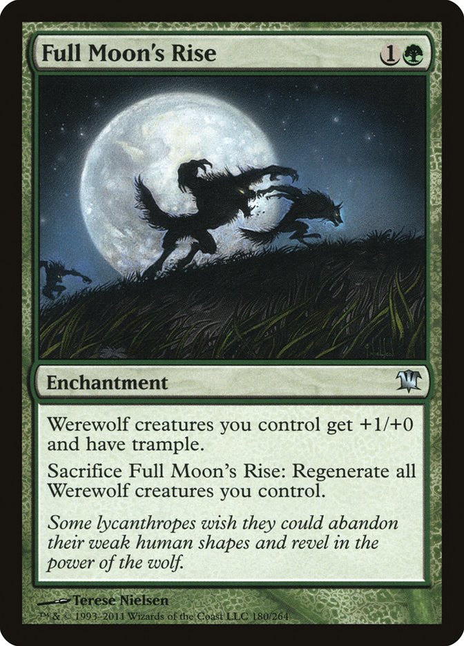 Full Moon's Rise [Innistrad] [Foil]