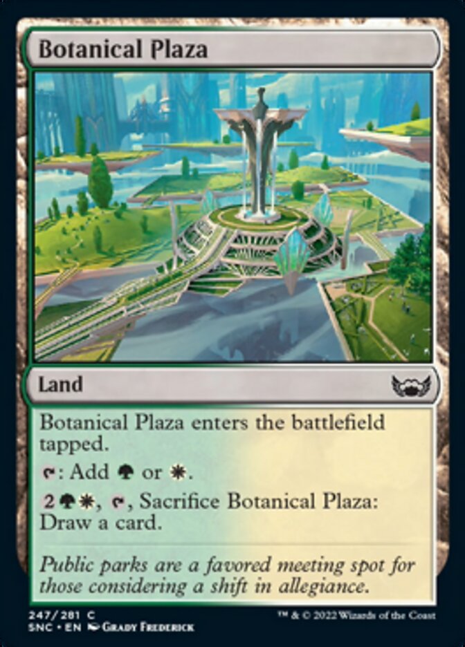 Botanical Plaza [Streets of New Capenna] [Foil]