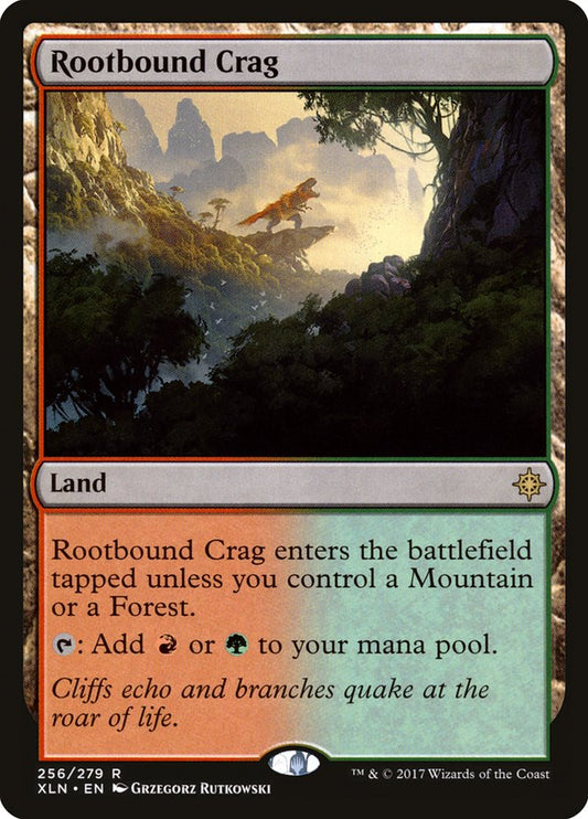 Rootbound Crag [Ixalan] [Foil]