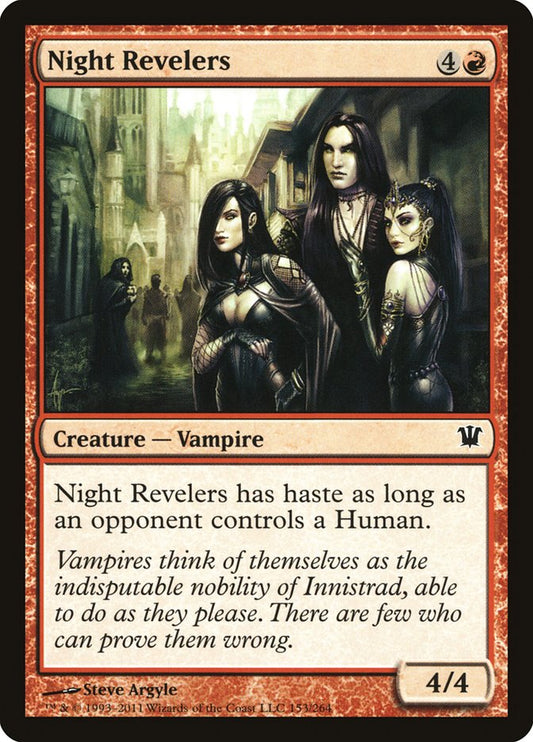 Night Revelers [Innistrad] [Foil]