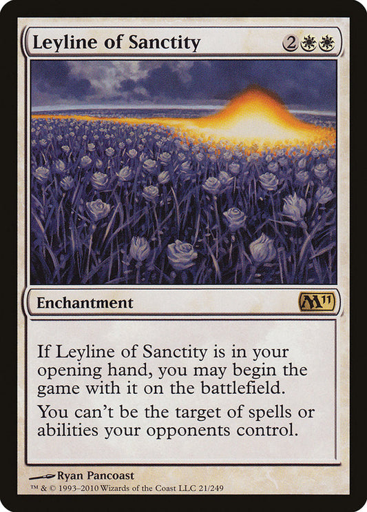Leyline of Sanctity [Core Set 2011]