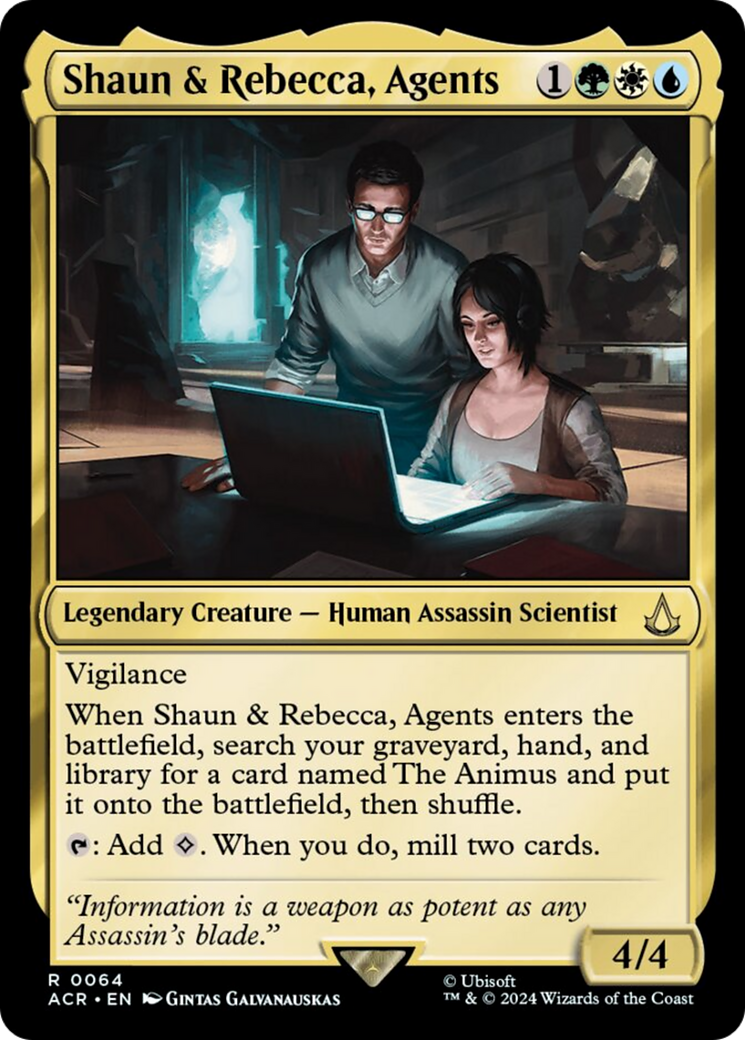 Shaun & Rebecca, Agents [Assassin's Creed] [Foil]