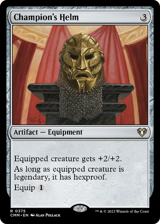Champion's Helm [Commander Masters] [Foil]