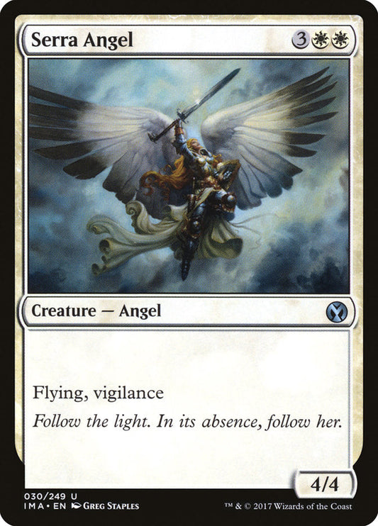 Serra Angel [Iconic Masters] [Foil]
